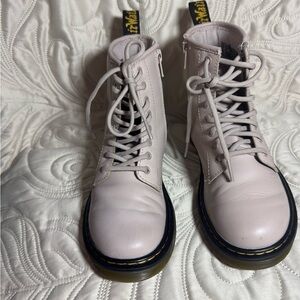 Dr. Martens Light Pink Combat Boots